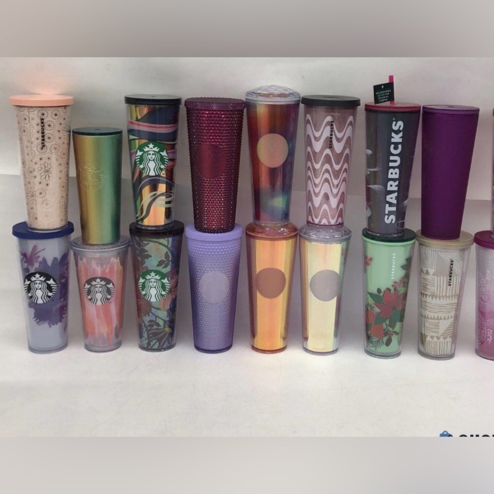 18 STARBUCKS Tumbler cups Collectors or resellers bundle lot